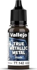 Vallejo True Metallic Metal Shade radiant yellow, 18ml