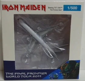 Herpa Iron Maiden (Astraeus) Boeing 757-200 Ed Force One The Final Frontier World Tour 2011 G-STRX