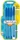 Paper Mate InkJoy 100 ST M Kugelschreiber (Mine) blau/transparent, 4er-Pack, Blister (1956711)