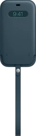 Apple Lederhülle mit MagSafe für iPhone 12 Pro Max baltischblau