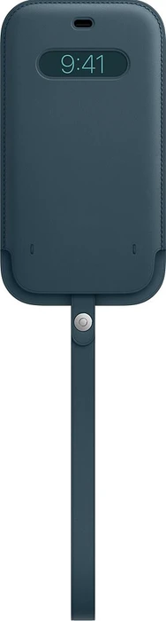 Apple Lederhülle mit MagSafe für iPhone 12 Pro Max baltischblau