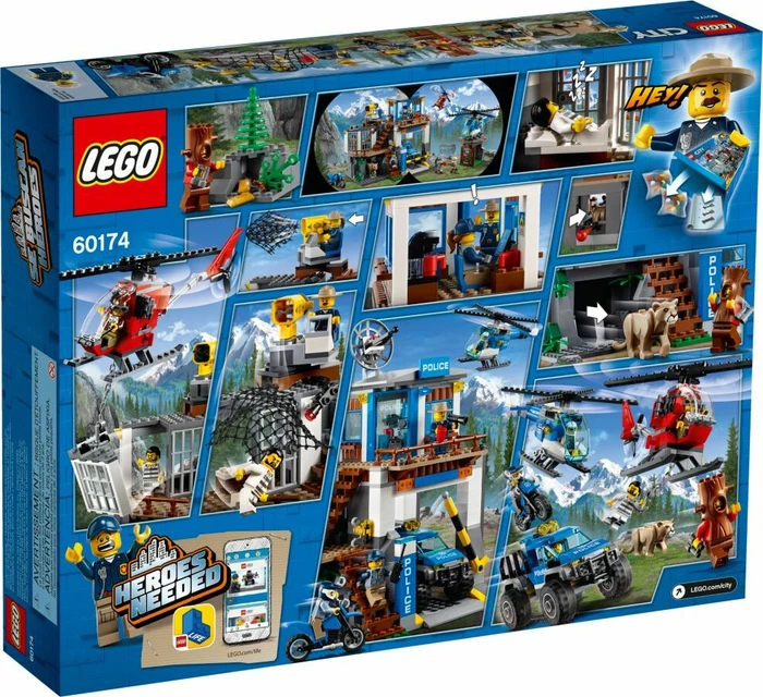 LEGO City Gebirgspolizei - Hauptquartier der Bergpolizei