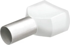Knipex Twin-Aderendhülsen 2x 0.5mm² weiß 200 Stück