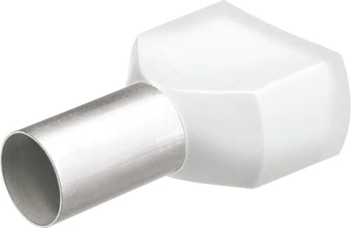 Knipex Twin-Aderendhülsen 2x 0.5mm² weiß 200 Stück
