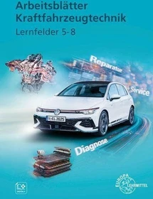 Europa Lehrmittel Arbeitsblätter Kraftfahrzeugtechnik interaktiv Lernfelder 5-8 (deutsch) (PC)