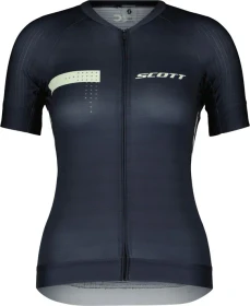 Scott RC Pro Trikot kurzarm dark blue/fresh green (Damen)
