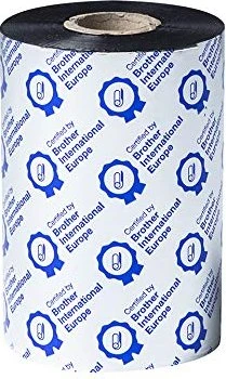 Brother Premium Harz Thermotransferband schwarz, 110mm, 300m