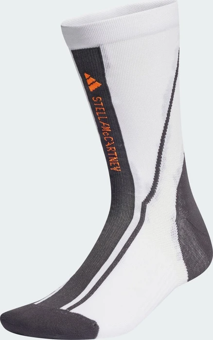 adidas by Stella McCartney Crew Socken white/utility black/signal orange mel. (Damen)