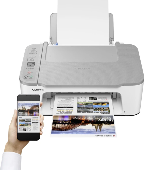 Canon PIXMA TS3451 weiß, Tinte, mehrfarbig