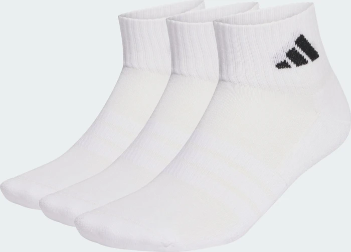 adidas Cushioned Ankle Socken weiß/schwarz, 3 Paare