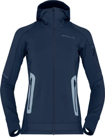 Norrøna Power Grid Hood Funktionsjacke indigo night blue (Damen)