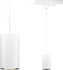 Paulmann ProRail3 Kratos Schienensystem Pendelleuchte 25W 3000K weiß, 1 Stück