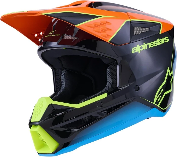 Alpinestars S-M3 Fray orange/gelb/schwarz