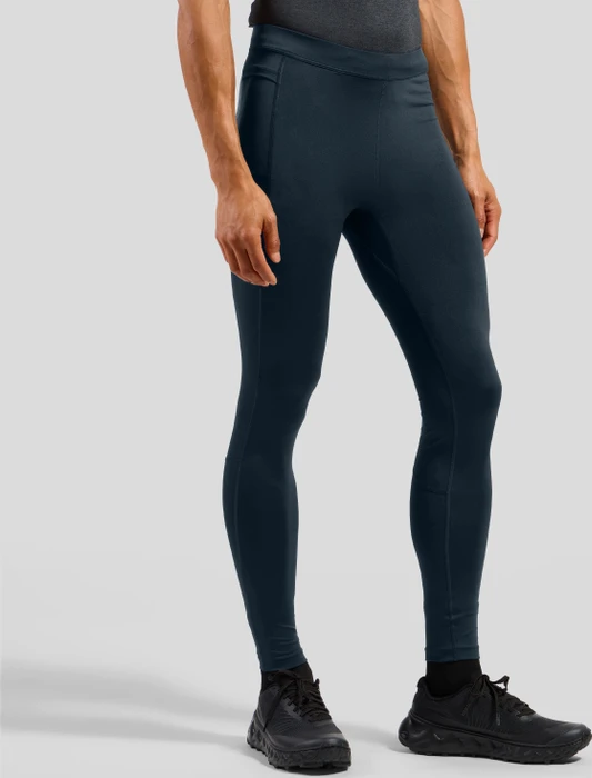 Odlo Essentials Tights Laufhose lang dark sapphire (Herren)