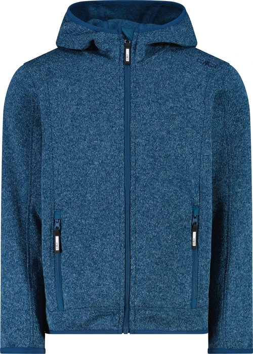 CMP Fix Hood Fleece Funktionsjacke petroleum/lighter (Junior)