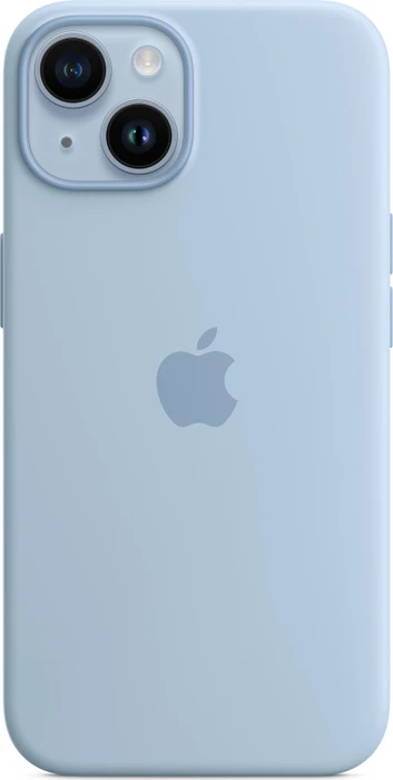 Apple Silikon Case mit MagSafe für iPhone 14 Himmel