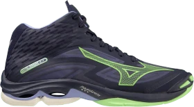 Mizuno Wave Lightning Z7 Mid evening elue/techno green/iolite