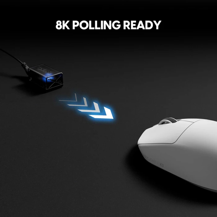 Pulsar Gaming Gears X3 LHD CrazyLight Mini Wireless Jet Black, Linkshänder, USB