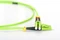 Digitus LWL Duplex Kabel, OM5, 2x LC Stecker/2x LC Stecker, 1m, grün Vorschaubild