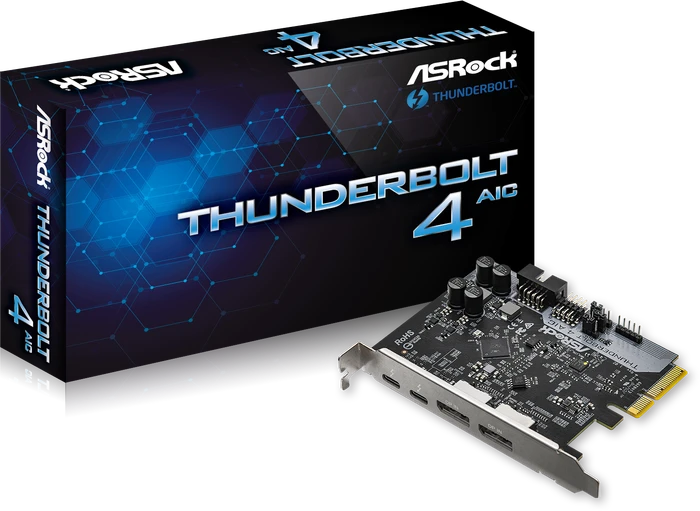 ASRock Thunderbolt 4 AIC, PCIe 3.0 x4