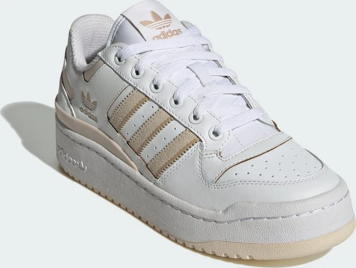 adidas Forum Bold Stripes cloud white/halo ivory/magic beige (Damen)