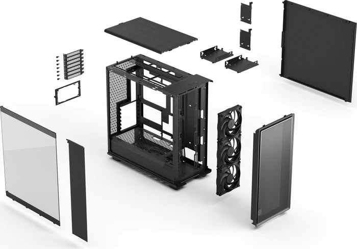 Fractal Design Epoch XL Black TG Light, Glasfenster
