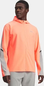 Under Armour Velociti Storm Trainingsjacke electric tangerine/black/reflective (Herren)