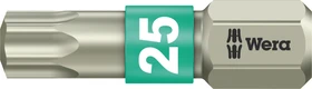 Wera 3867/1 TS Torx Bit 1/4", T8x25mm, 1 Stück