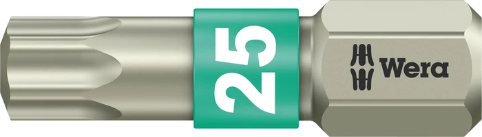 Wera 3867/1 TS Torx Bit 1/4", T8x25mm, 1 Stück