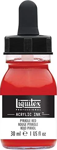 Liquitex Professional Acrylic Ink pyrrole red, 30ml