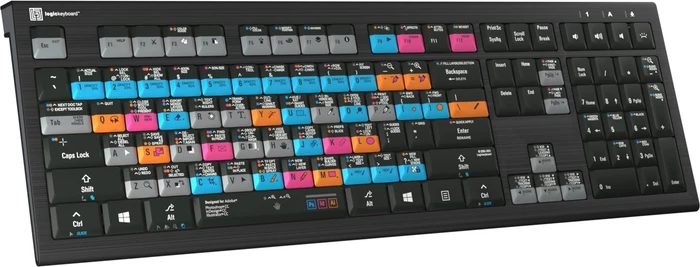 LogicKeyboard Astra 2 Adobe Graphic Designer, USB, FR