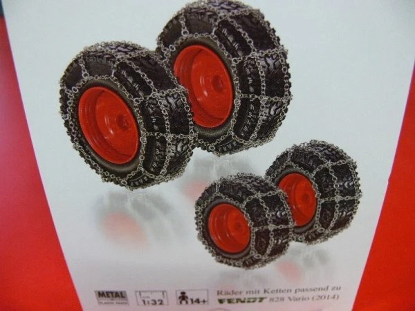 Wiking Die-Cast Rädersatz mit Ketten zu Fendt