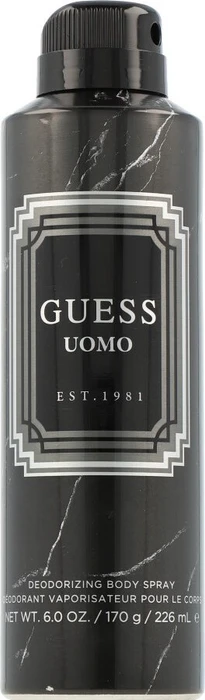 Guess Uomo Deodorant Body Spray, 226ml