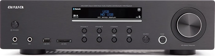 Aiwa AMU-120BT schwarz