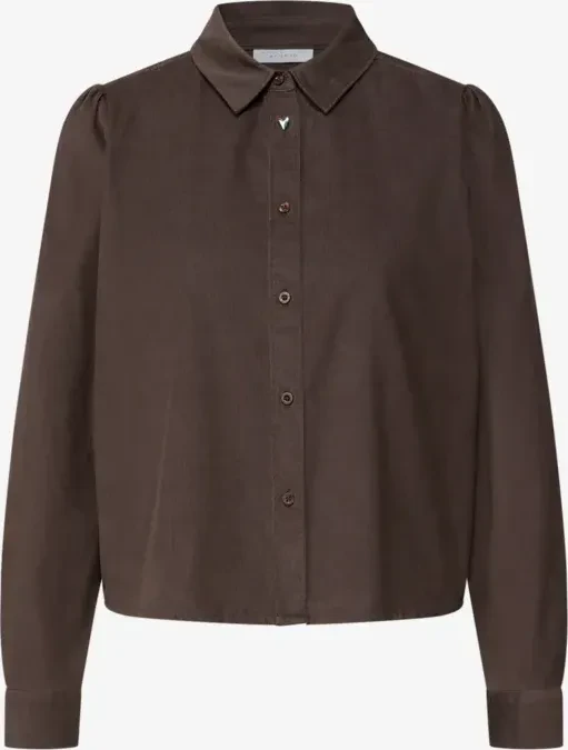 Street One Studio Cord Hemdbluse Hemd langarm java brown (Damen)