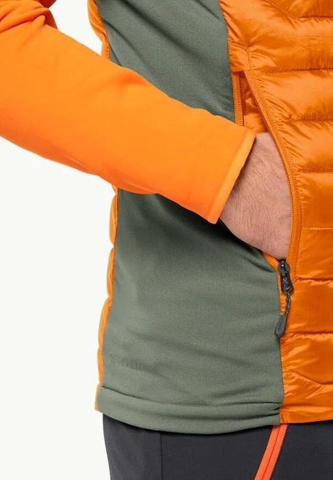 Jack Wolfskin Routeburn Pro Ins Funktionsweste dragon fire (Herren)