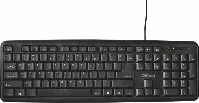 Trust Ziva Keyboard, USB, DE