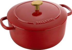 Zwilling Ballarini Bellamonte Cocotte Schmortopf rund 20.7cm rot