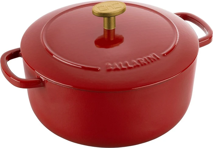 Zwilling Ballarini Bellamonte Cocotte Schmortopf rund 20.7cm rot
