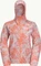Jack Wolfskin Prelight Wind Funktionsjacke grid camo digital orange (Damen) Vorschaubild
