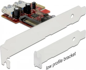 DeLOCK 2x USB-A 3.0, PCIe x1 (89272)