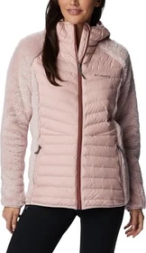 Columbia Powder Lite Sherpa Hybrid Fleece Jacke dusty pink (Damen)