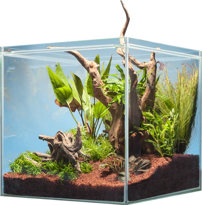 sera Scaper Cube 64 Starterset, Aquarium-Set, 64l