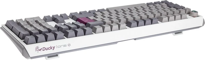 Ducky One 3 Mist Grey PBT, LEDs RGB, MX RGB RED, USB, DE