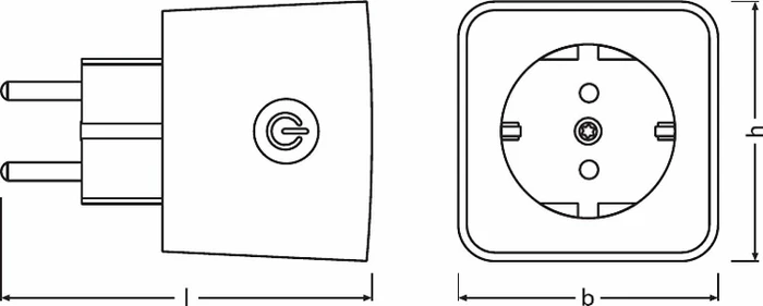 Ledvance SMART+ Plug ZigBee, Smart-Steckdose, 4er-Pack