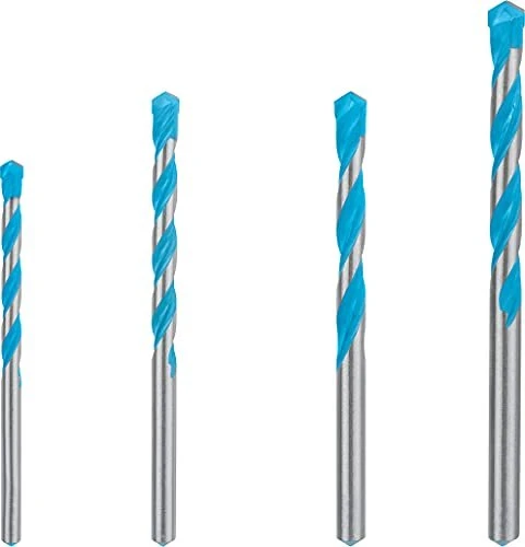Bosch Professional EXPERT CYL-9 MultiConstruction Mehrzweckbohrer-Sortiment, 4-tlg.