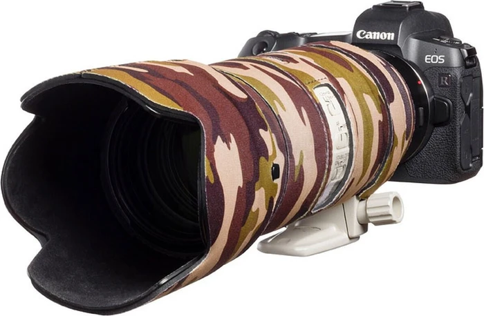 EasyCover Objektivschutz für Canon EF 70-200mm f/2.8 IS II & III braun camouflage