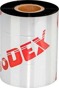 GoDEX GWR 765 Wachs/Harz Thermotransferband schwarz, 80mm, 300m, 8 Stück