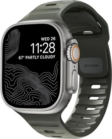 Nomad Sport Band V2 für Apple Watch 42mm/44mm/45mm Ash Green