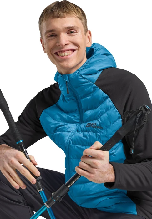 Jack Wolfskin Routeburn Pro Hybrid Funktionsjacke aurora blue (Herren)